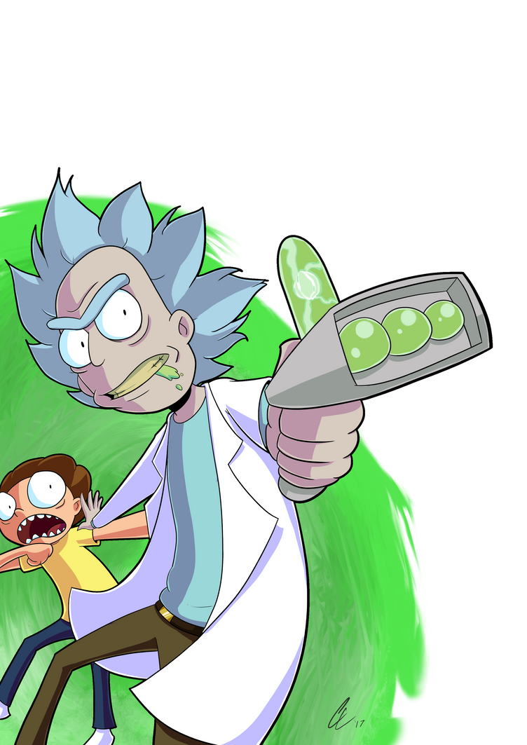 Come on Moo*URRRP*oorty | Rick And Morty Fan-Art by CorytheC on DeviantArt