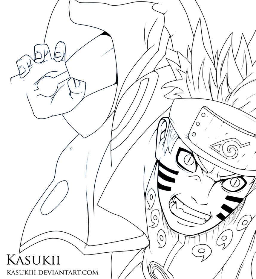 Naruto 598 Lineart By Kasukiii On DeviantArt
