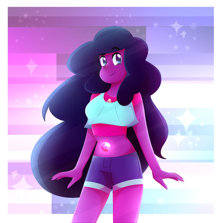 I love Stevonnie, I love them. Omg. We need more Steven x Connie moments specifically in the fusion area. I think it'd be cool to see what it looks like inside Stevonnie, we kinda got a look at wha...