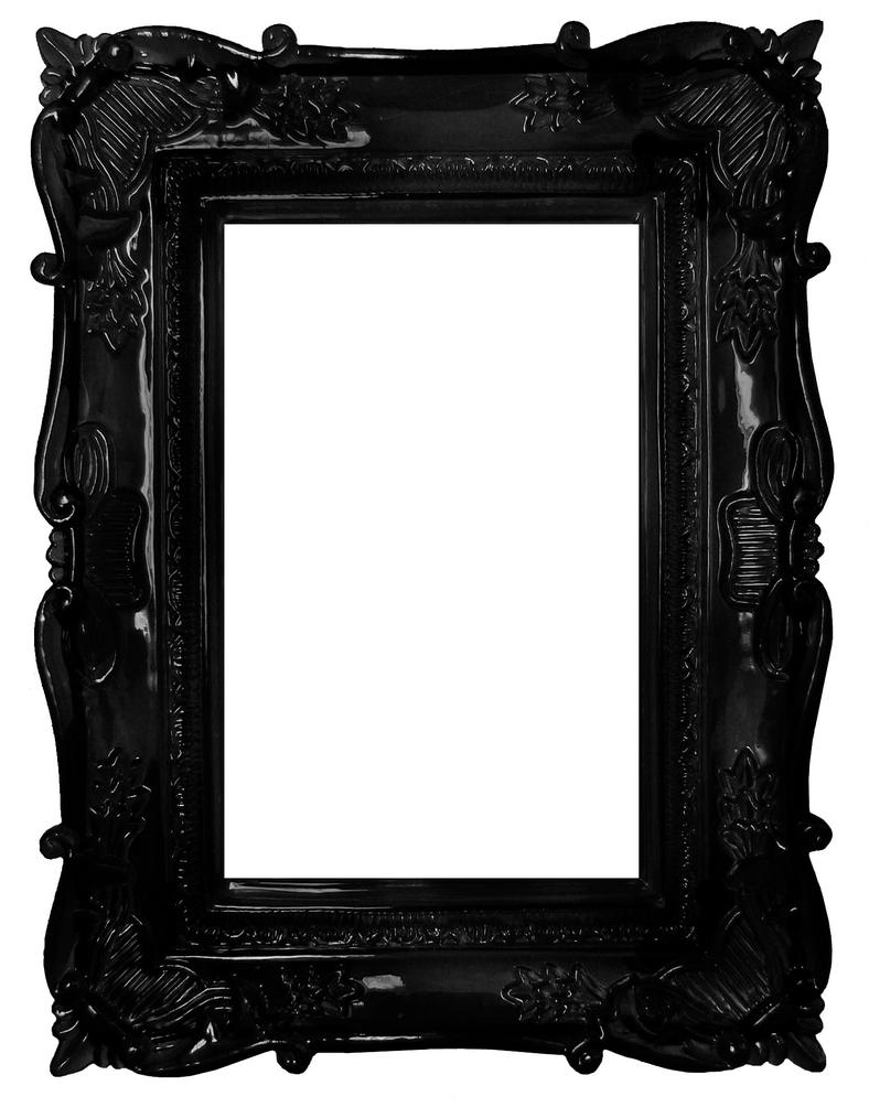 Black frame by darkrose42-stock on DeviantArt