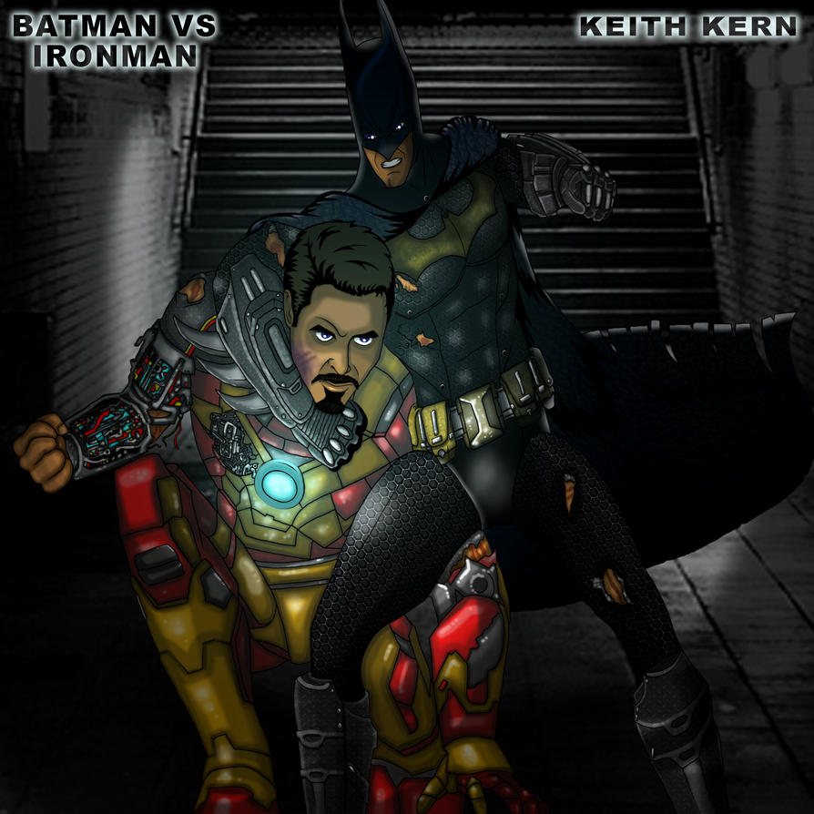 Batman vs Ironman by KeithKern on DeviantArt