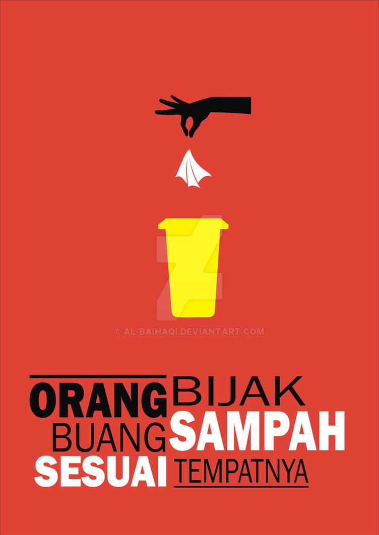Poster Kebersihan by AlBaihaqi on DeviantArt