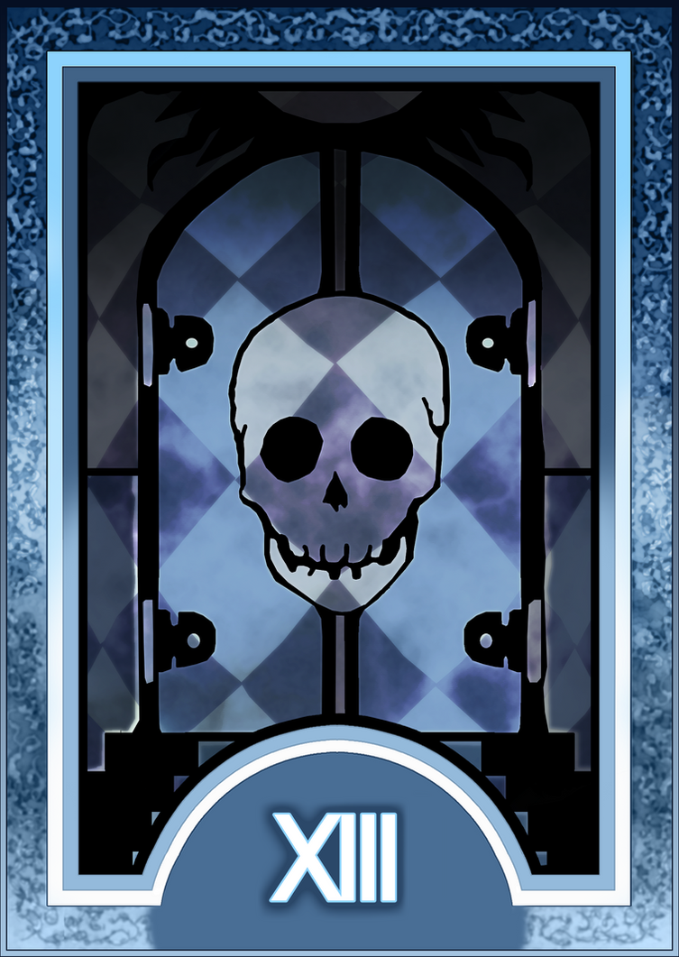 Persona 3/4 Tarot Card Deck HR - Death Arcana by Enetirnel on DeviantArt