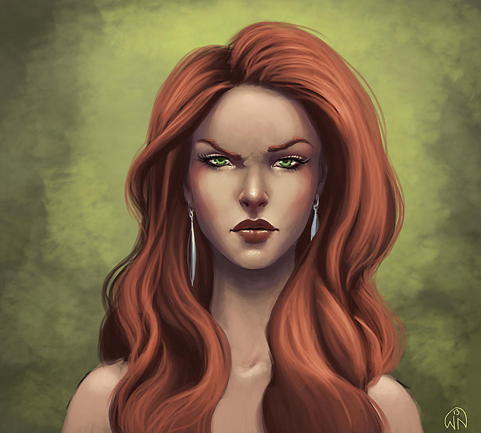 Redhead speedpaint by Wictorian-Art on DeviantArt