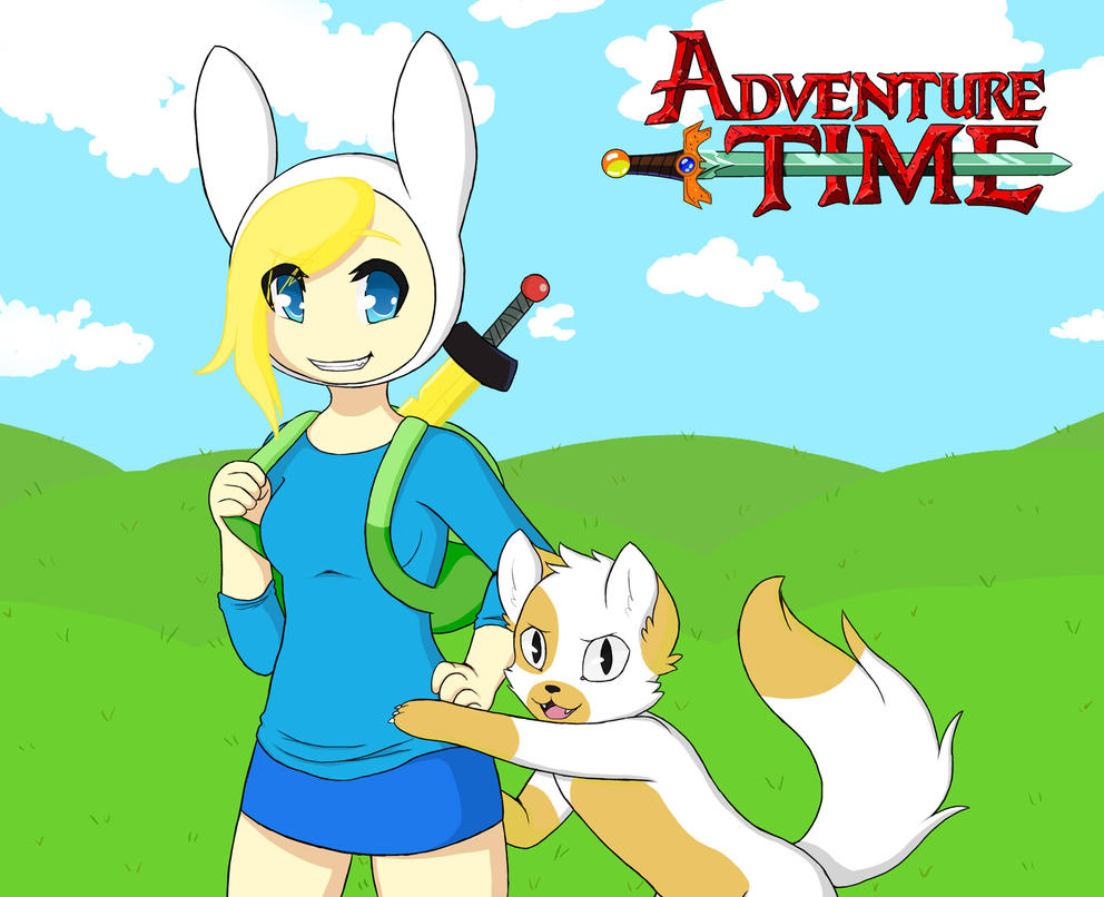 Adventure Time With Fionna And Cake By Aeapanda On Deviantart
