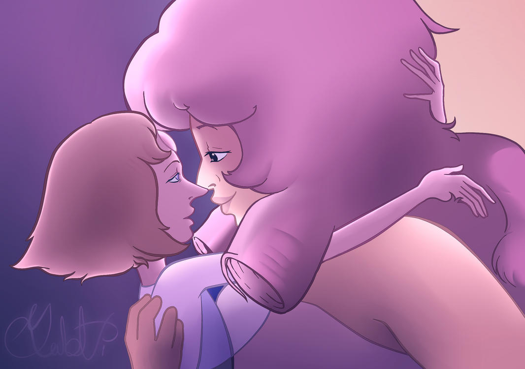 Another Steven Universe screenshot redraw, this one from s02 e12 "We Need to Talk" These two just break my heart, and I love them. It's also fun to use a lot of pink, which I rarely do hehe. I do n...