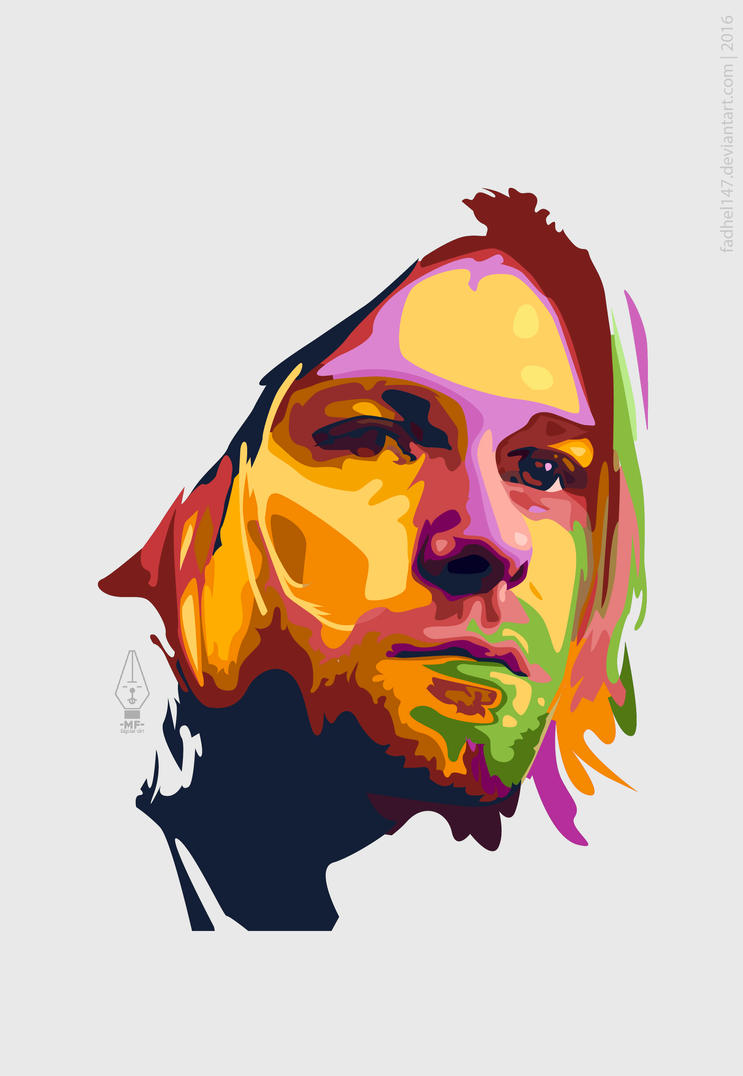 Kurt Cobain popart by Fadhel147 on DeviantArt