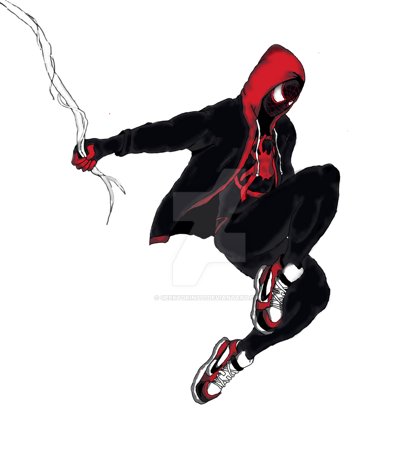 Ultimate Spider Man Miles Morales By Geekygrin777 On Deviantart