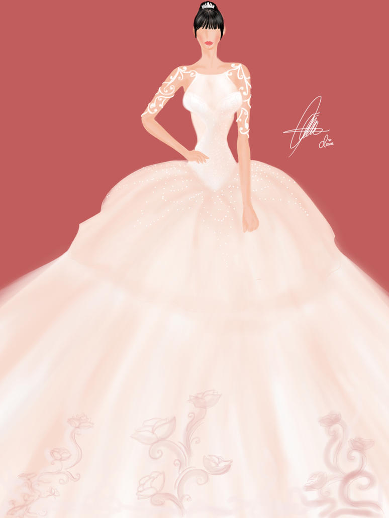 White Rose Wedding Dress by. Dave by davevitolinus on DeviantArt