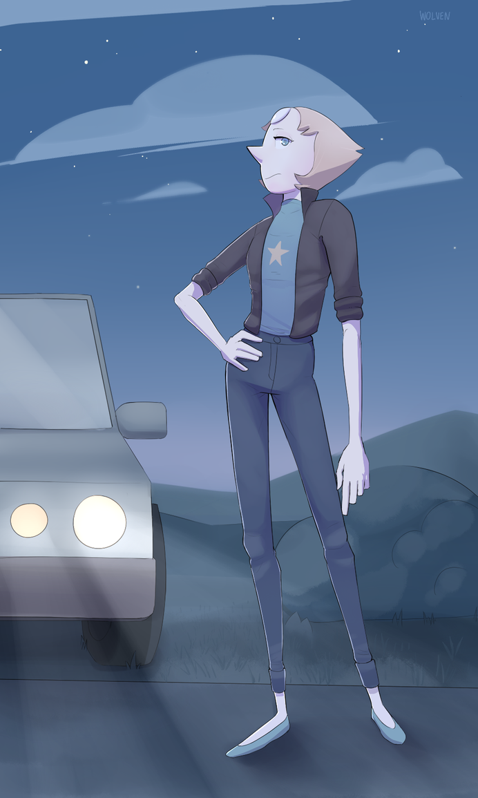 Pearl looking fresh af. Feat. background attempt. Props to those Steven Universe artists/animators, man. Given the opportunity to look at their art a little more in detail, I really respect how the...