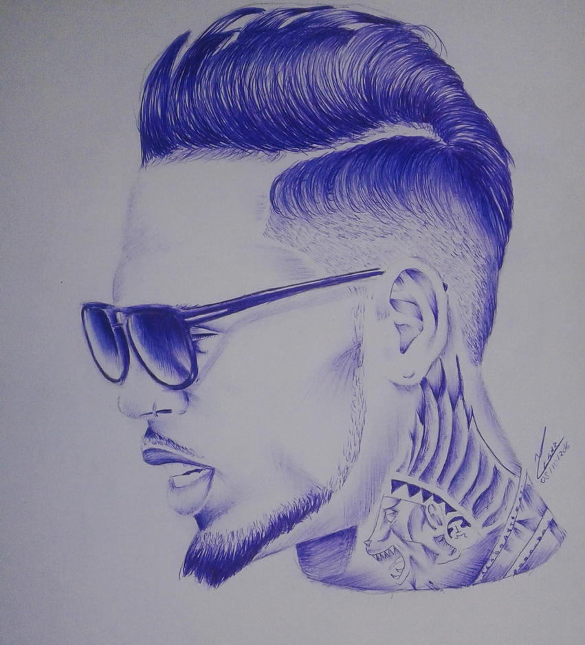 Drawing Chris Brown by TheCesarSodmg on DeviantArt