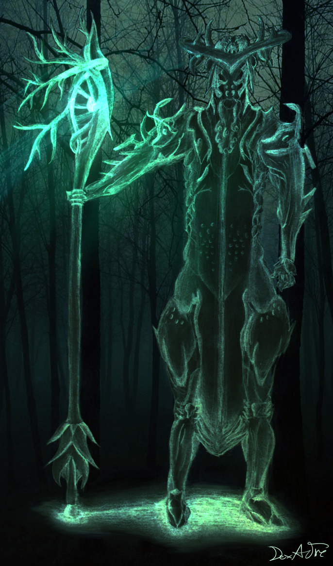 Oberon Spirit with Custom Dex Staff by ACTGAMING
