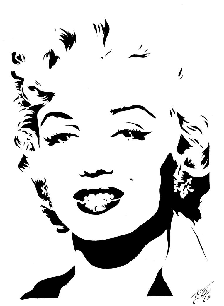 Marilyn Monroe by A-Krebsen on DeviantArt