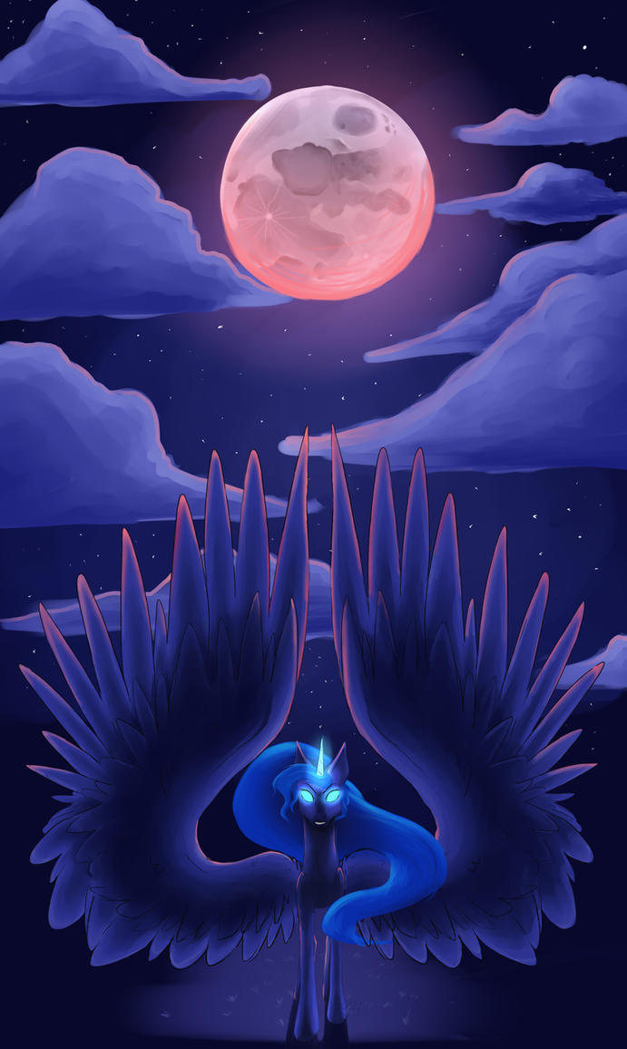 Protector of the Moon by TwigPony