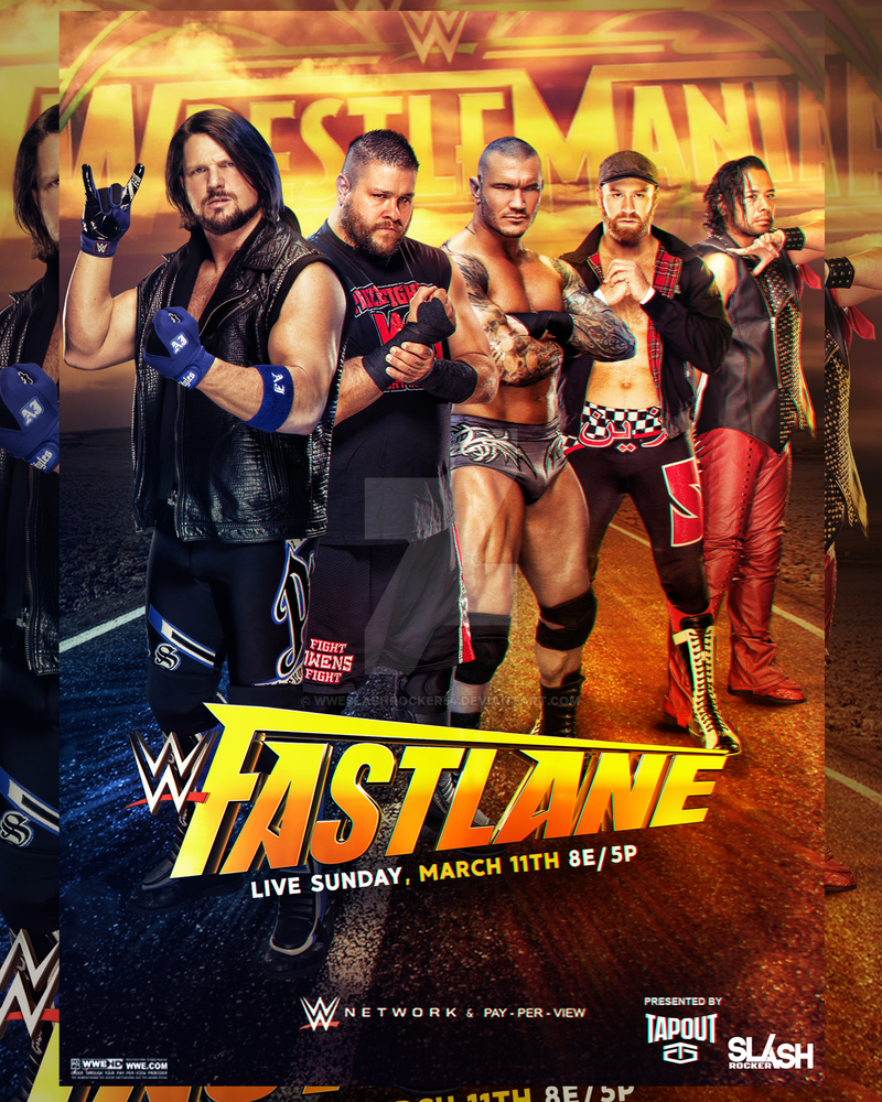 WWE Fastlane 2018 Predictions  Placement_poster_by_wweslashrocker54-dbyasvf