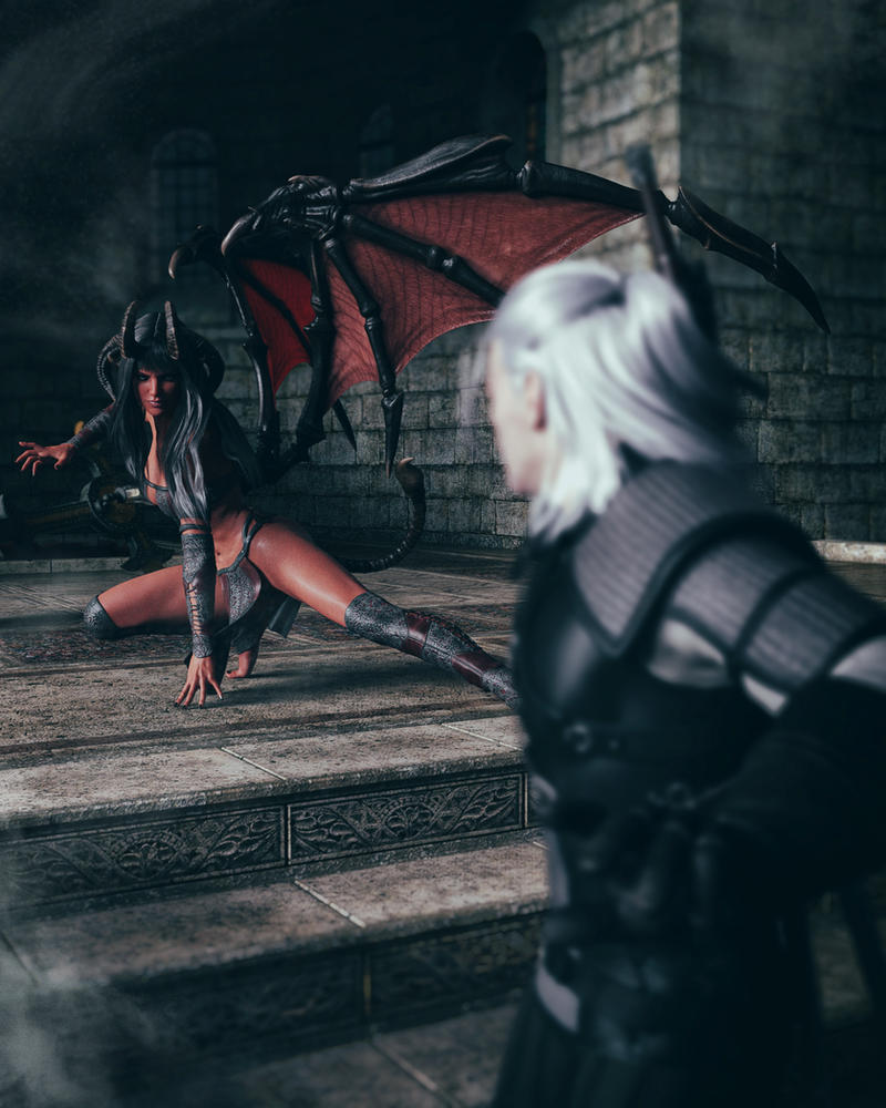 want_to_play_with_me_witcher__by_kayleys
