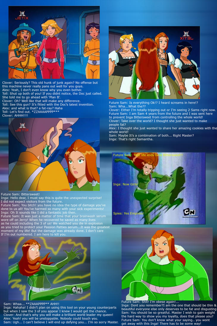 Totally Spies Sex Comic