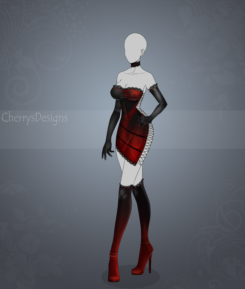 (closed) Auction Adopt - Outfit 438: Mars Dress by CherrysDesigns on ...