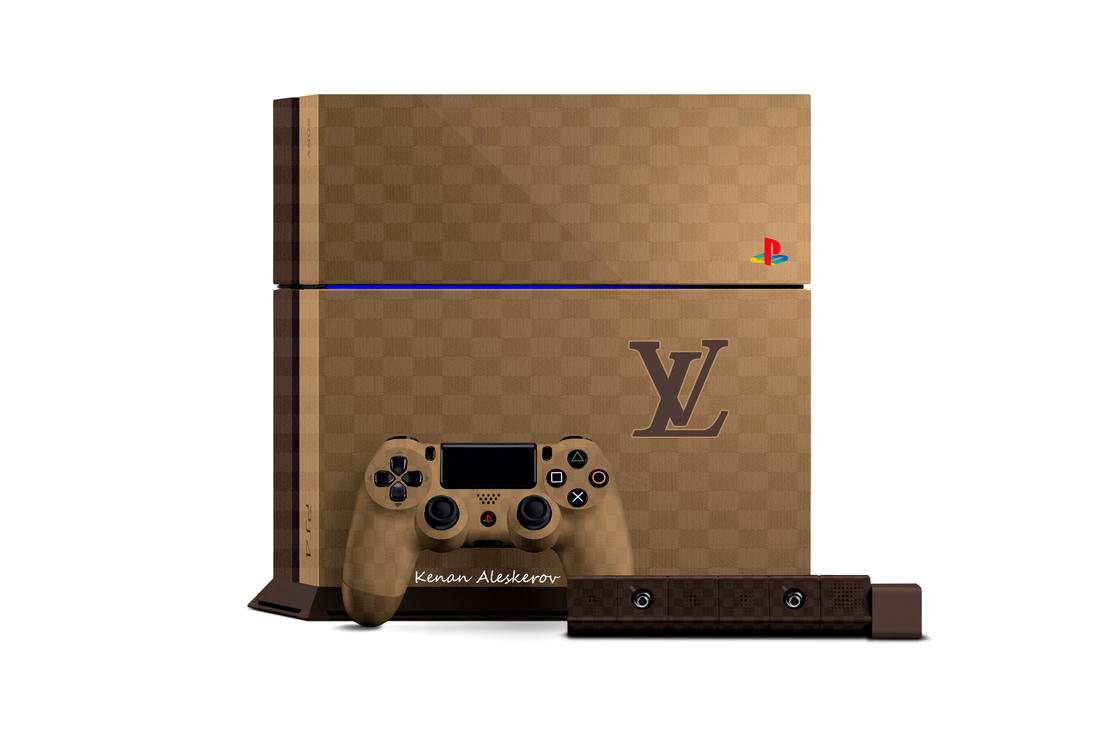 PlayStation 4 Louis Vuitton by KENANN827 on DeviantArt