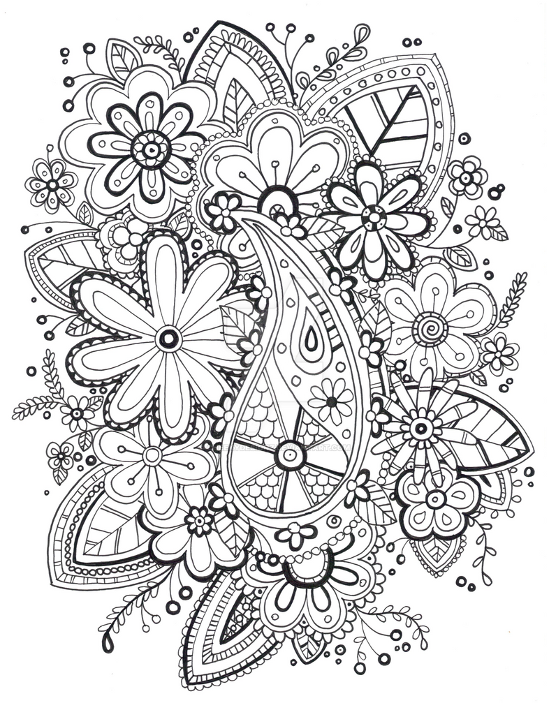zentangle coloring pages treehouses - photo #48