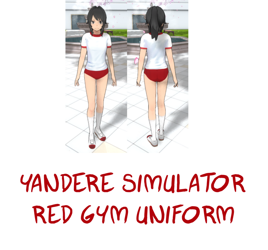 Yandere Simulator Red Gym Uniform By Imaginaryalchemist On Deviantart