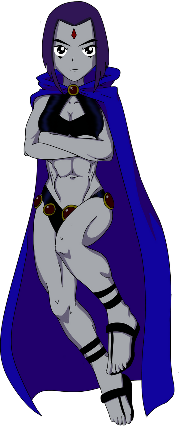 Raven from teen titans naked