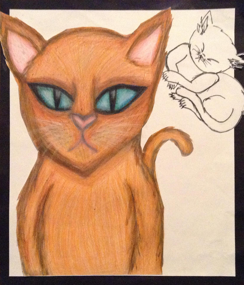 Ginger Cat by PrincessMousiePie on DeviantArt