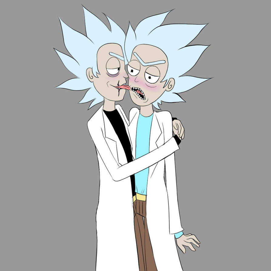 Rick And Morty Evil Rick X Rick By Jinnamaru On Deviantart