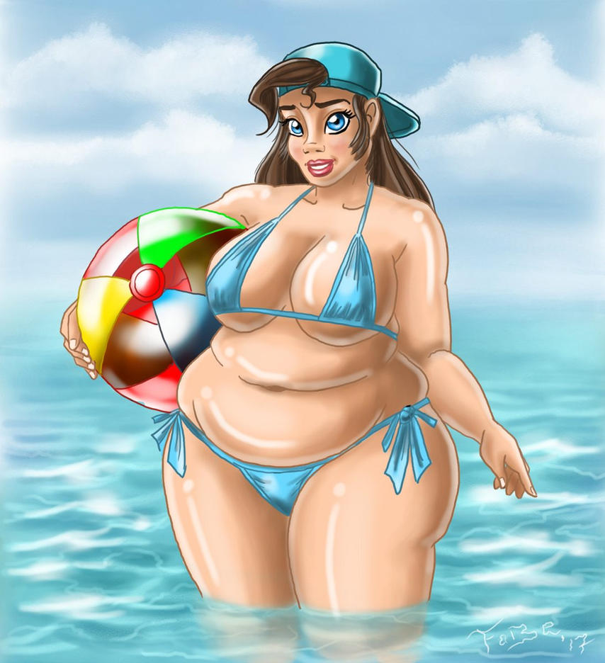Beach-Babe by FaBeArt