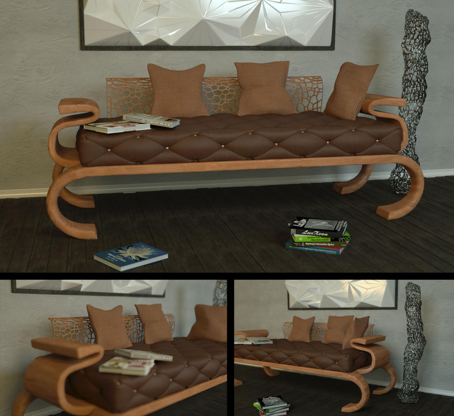 Free Contemporary Sofa Scene by LuxXeon on DeviantArt