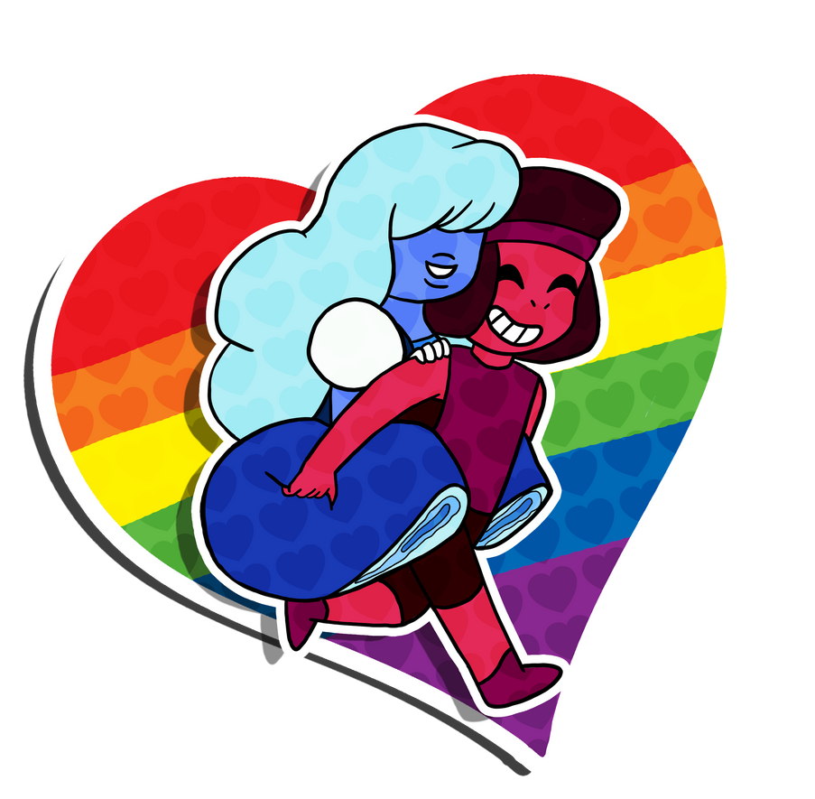Yay a successful fanart for Steven Universe! I've been wanting to draw these two adorable babens for awhile now and I thought that with the wonderful news from yesterday that this would be perfect!...