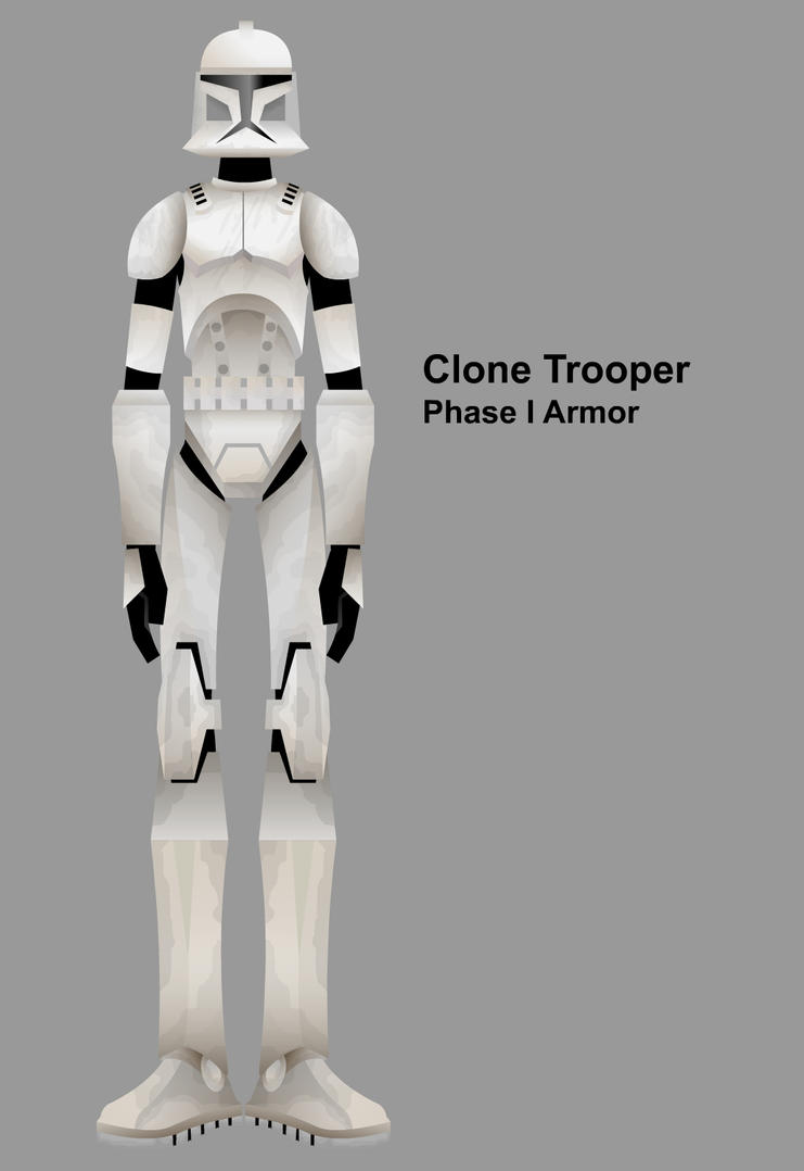 Clone Trooper Phase I Armor by rich591 on DeviantArt