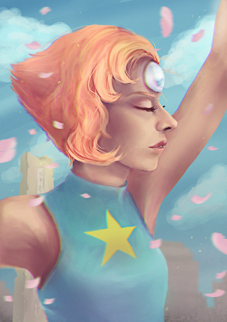 Wow! It's been a while since I've done some steven universe stuff! I think pearl is my fav so far though.  Next will be Garnet   I might even redo Steven because his face feels very ...