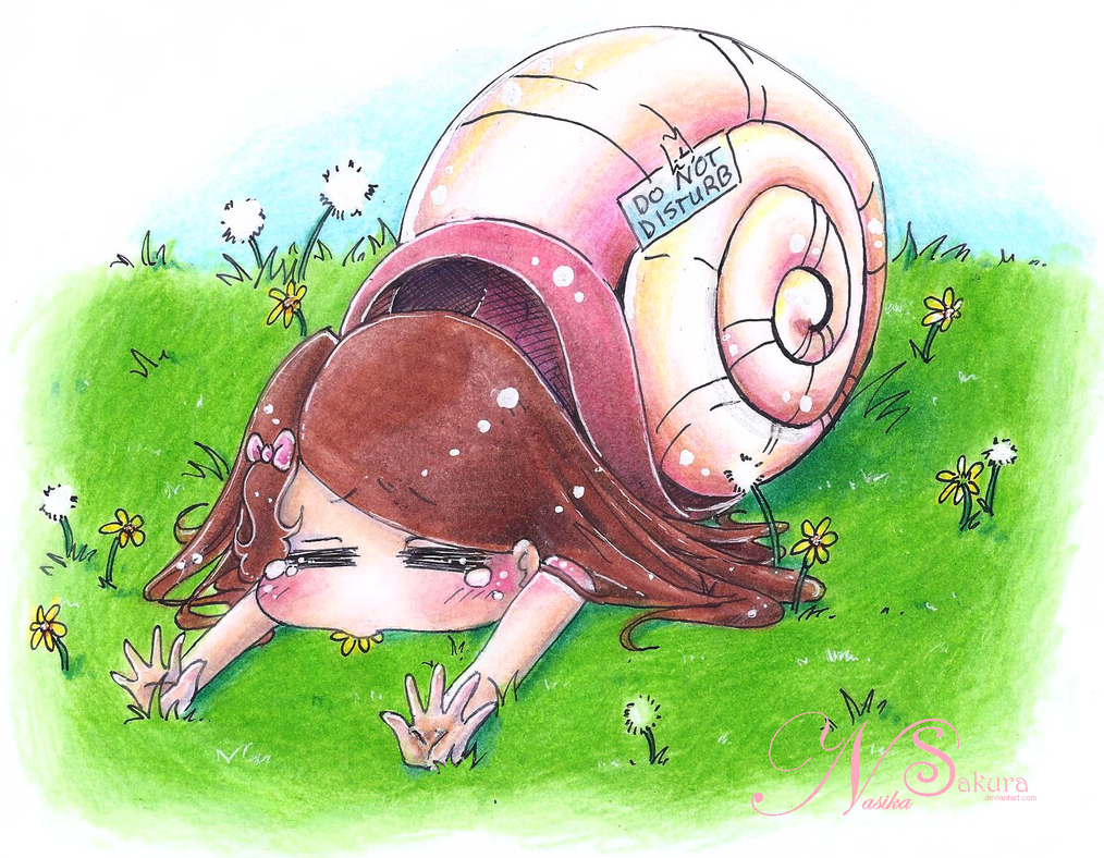 Image result for cute snail girl