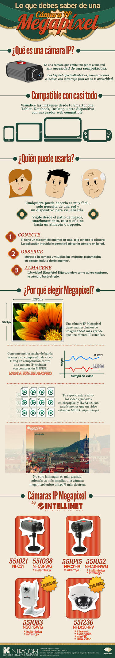 Infografia Camaras IP Megapixel by elporfirio on DeviantArt