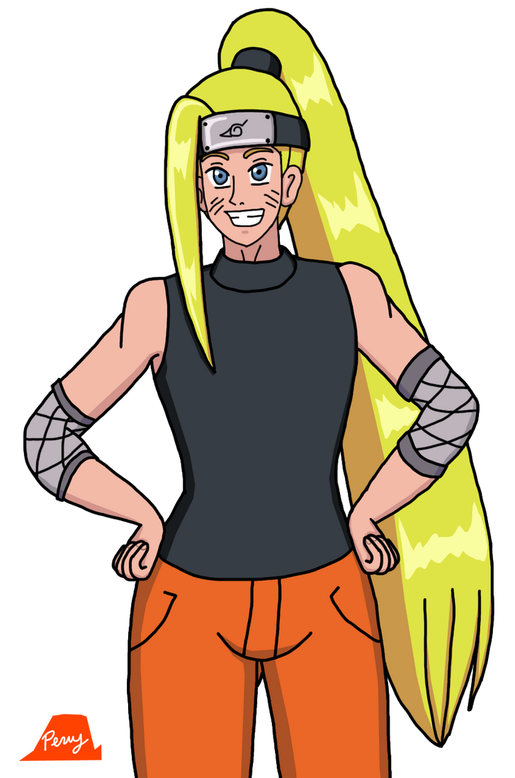 Long Haired Naruto by PerryWhite on DeviantArt