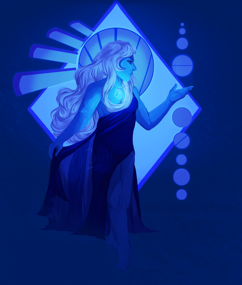 i! hate! painting! hair! I wanted to redo the drawing i did of blue diamond:joitiks.deviantart.com/art/Dia… since her design was revealed and whatnot  and this show got me shook as of r...
