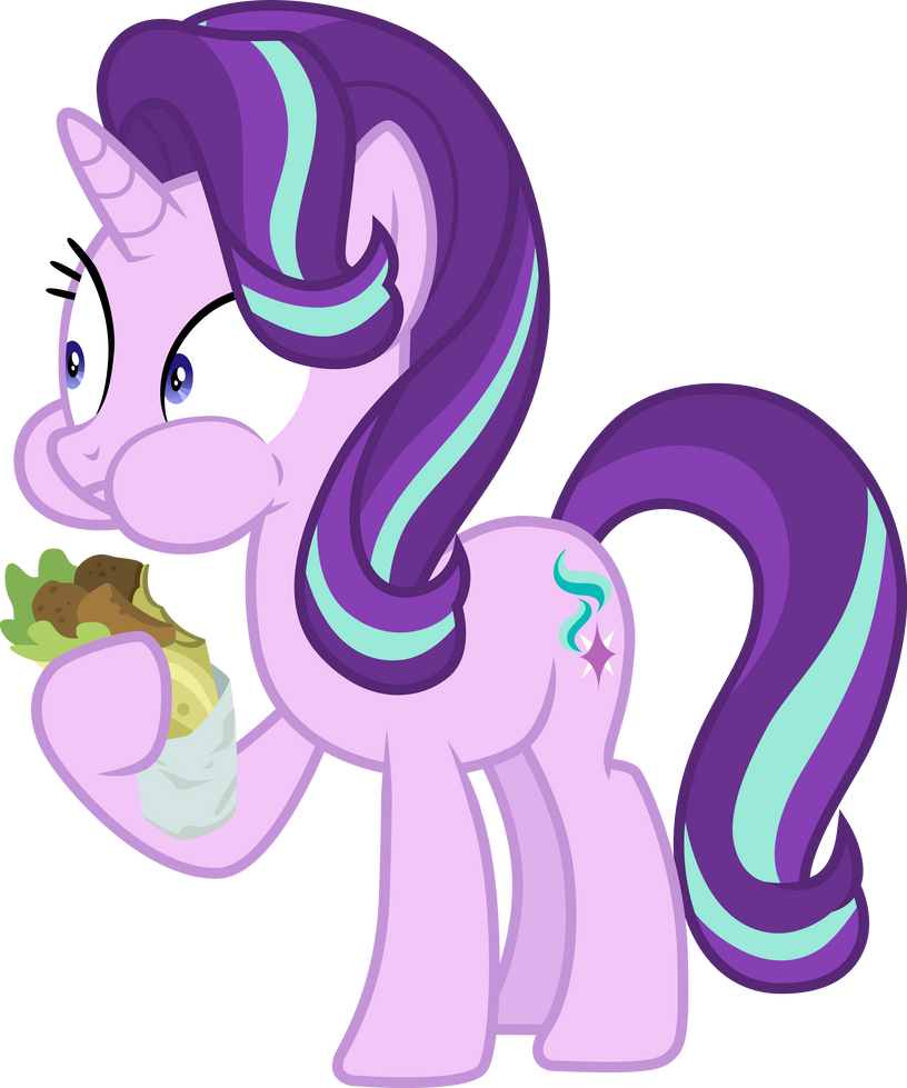 starlight_glimmer_eating_by_cloudyglow-d