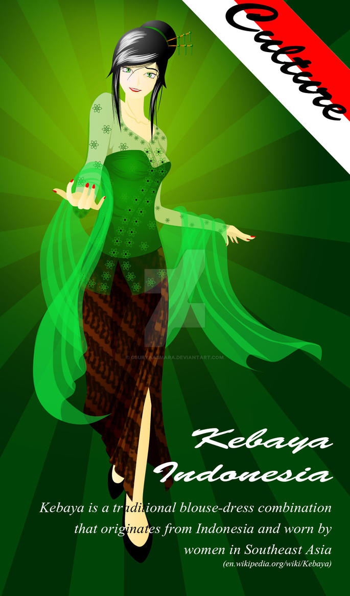 Kebaya - Vector Art by GSuryaAsmara on DeviantArt