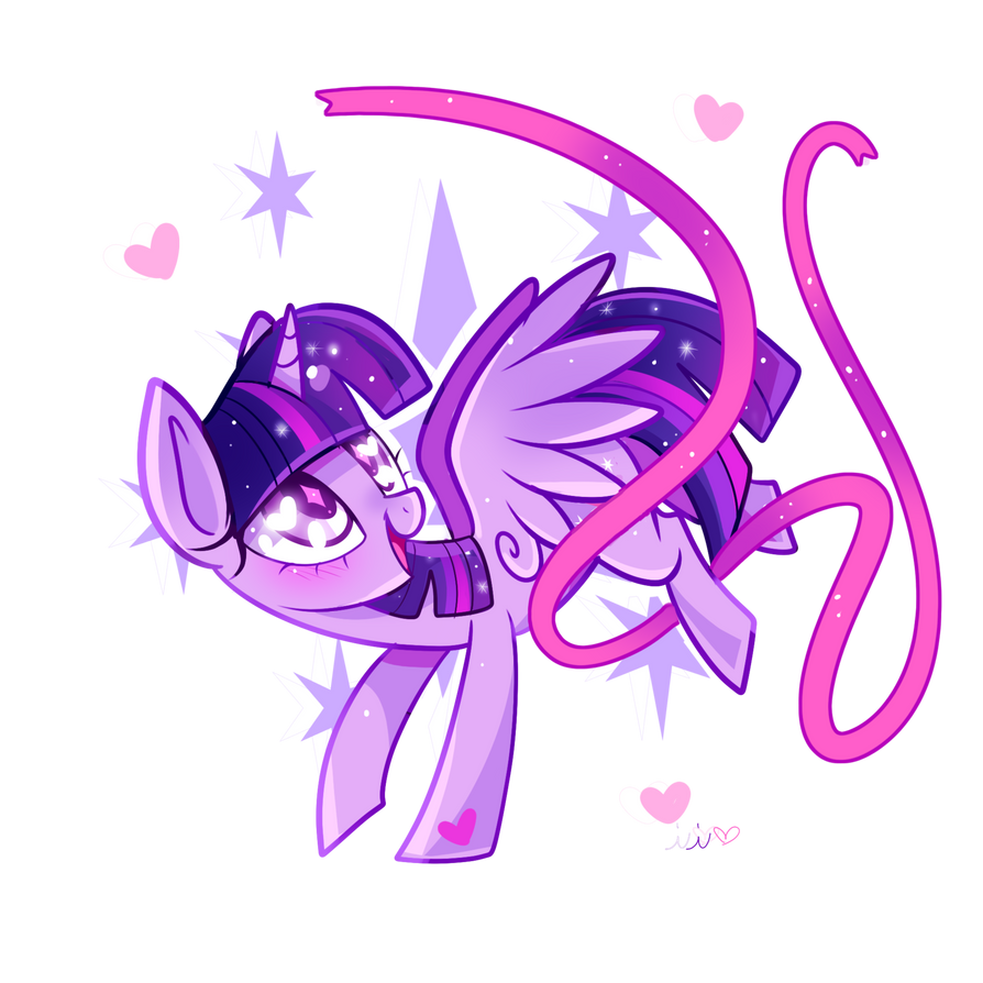 pretty_in_ribbons__twilight_sparkle_by_i