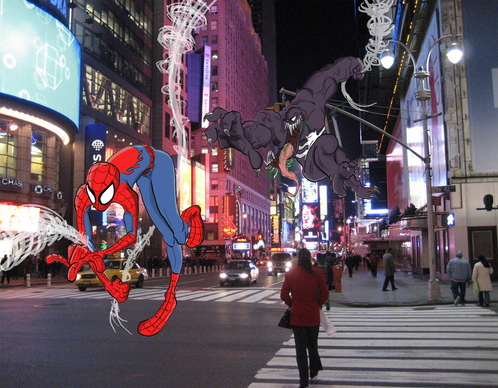 Spider Man Vs Venom by HoekKadoogen on DeviantArt