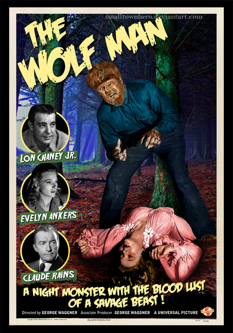 Image result for the wolf man 1941 poster