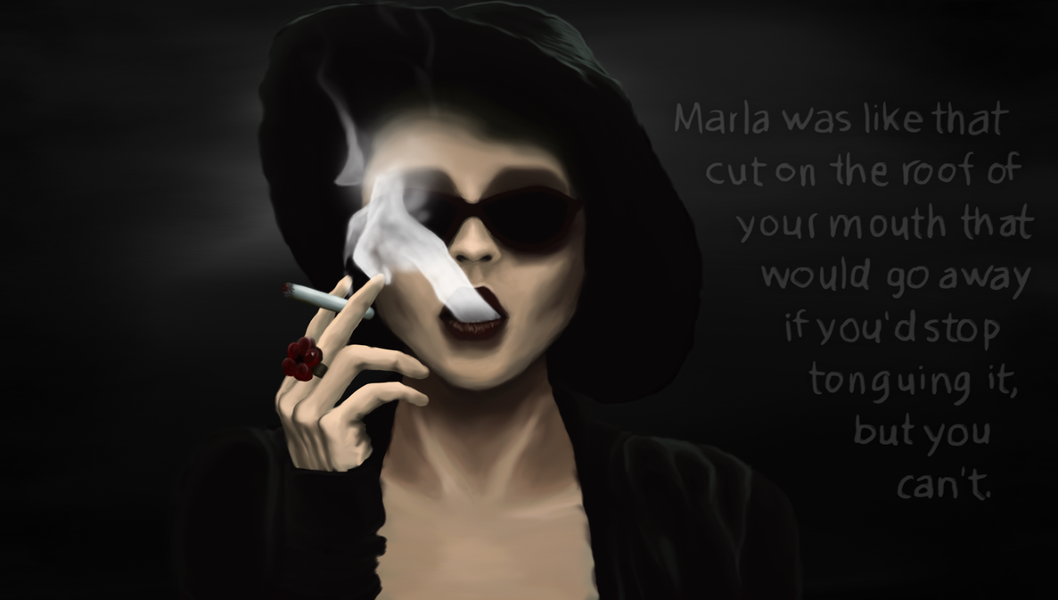 Marla Singer Fight Club by colbyneumeister on DeviantArt