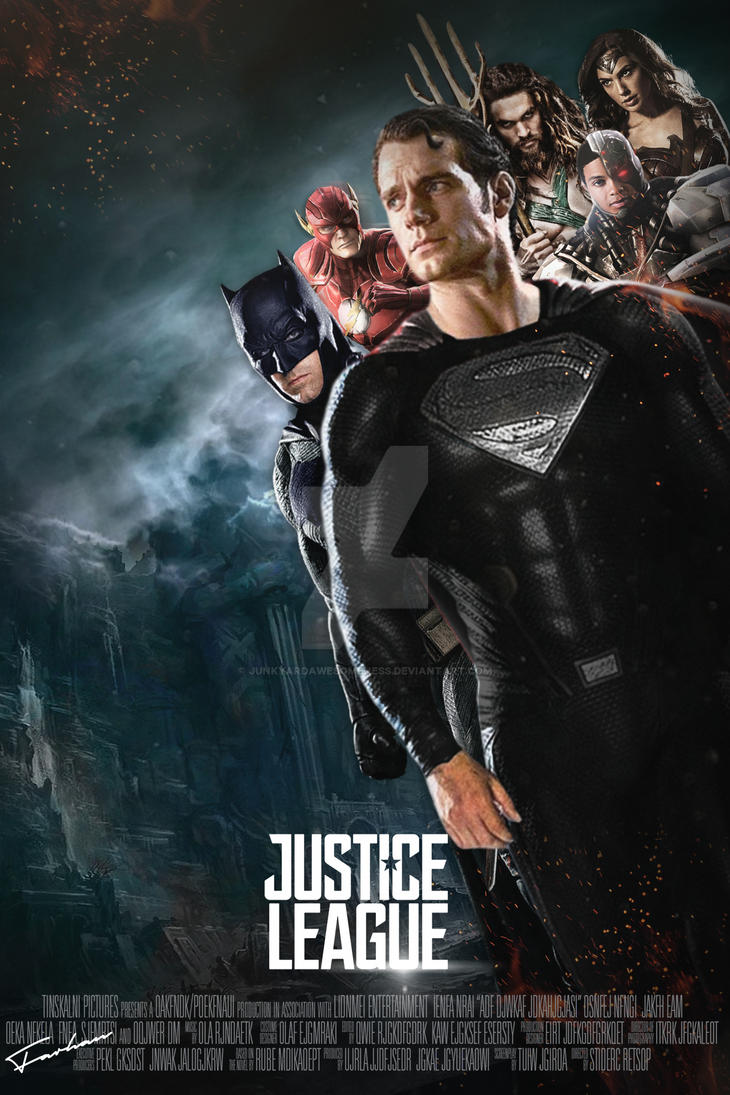 Justice League 2017 Movie Poster HD by JunkyardAwesomeness 
