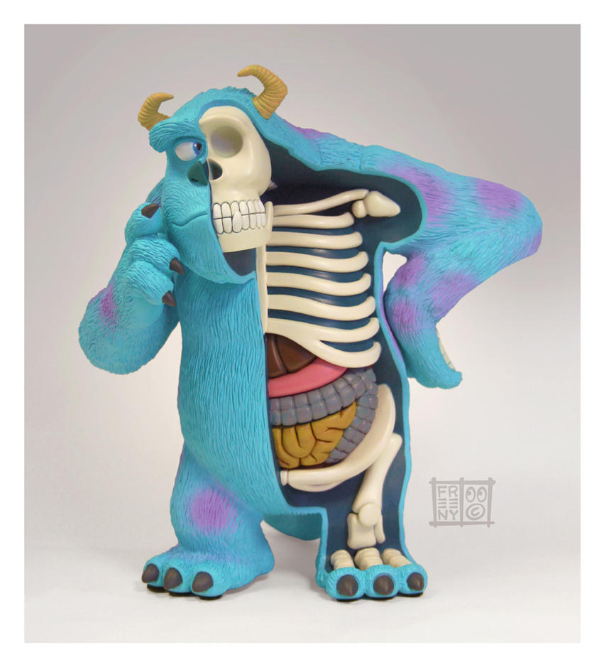 Sulley Dissected by freeny