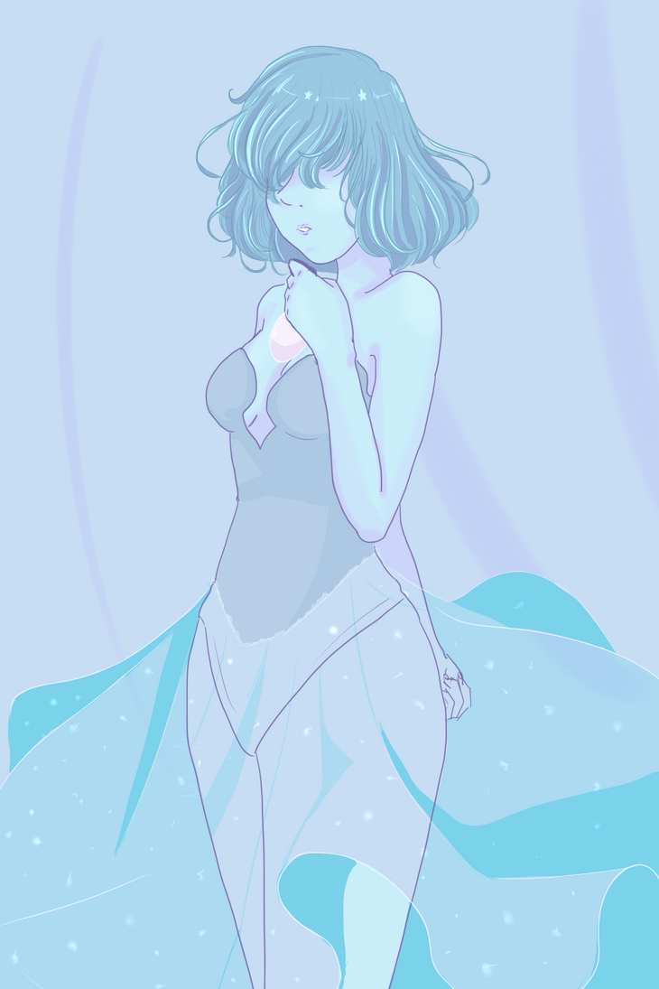 The blue pearl design in "The Answer"was soooooooo beauty!! I can't help myself but do a little doodle of hers (=w
