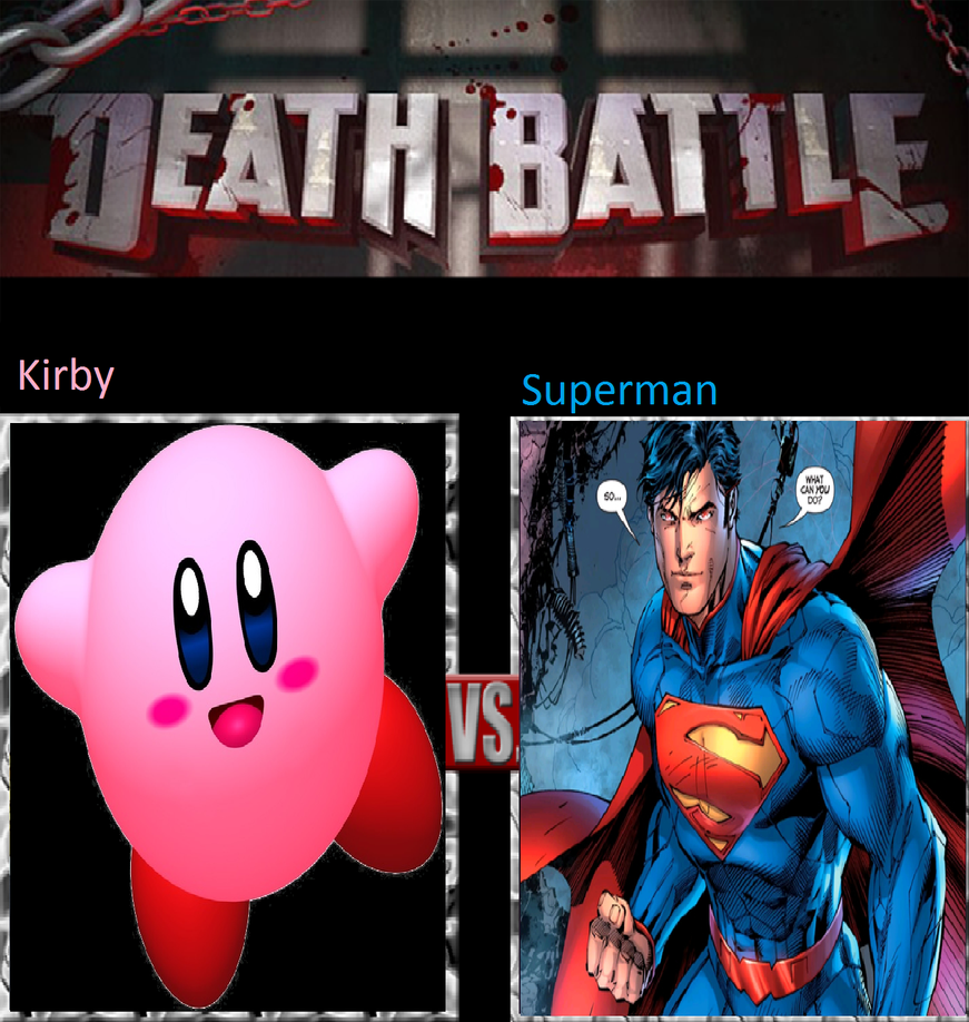 Kirby vs Superman THE FIGHT by Zero234587 on DeviantArt