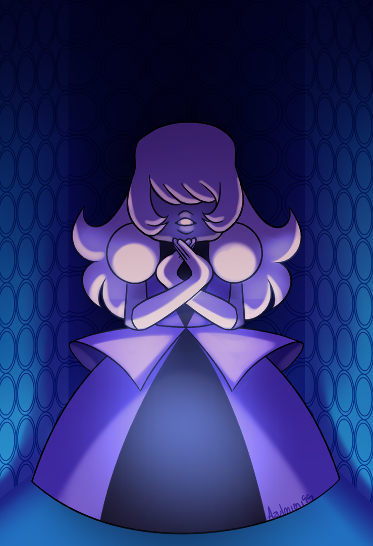 Version 2: Fun fact: Lavender is terrified of Blue Diamond and gets extremely nervous when she has to meet her. Drawing Lav is a good vent More like this:      Art by: azulmimi9...