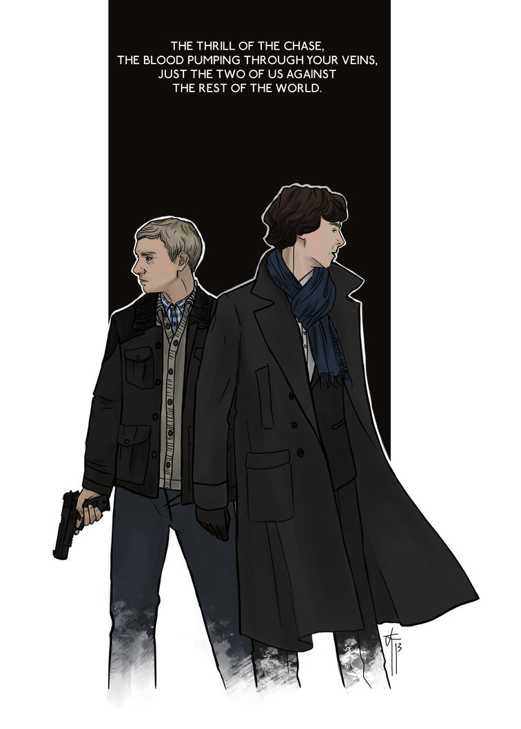 Sherlock and John by LauraTolton on DeviantArt