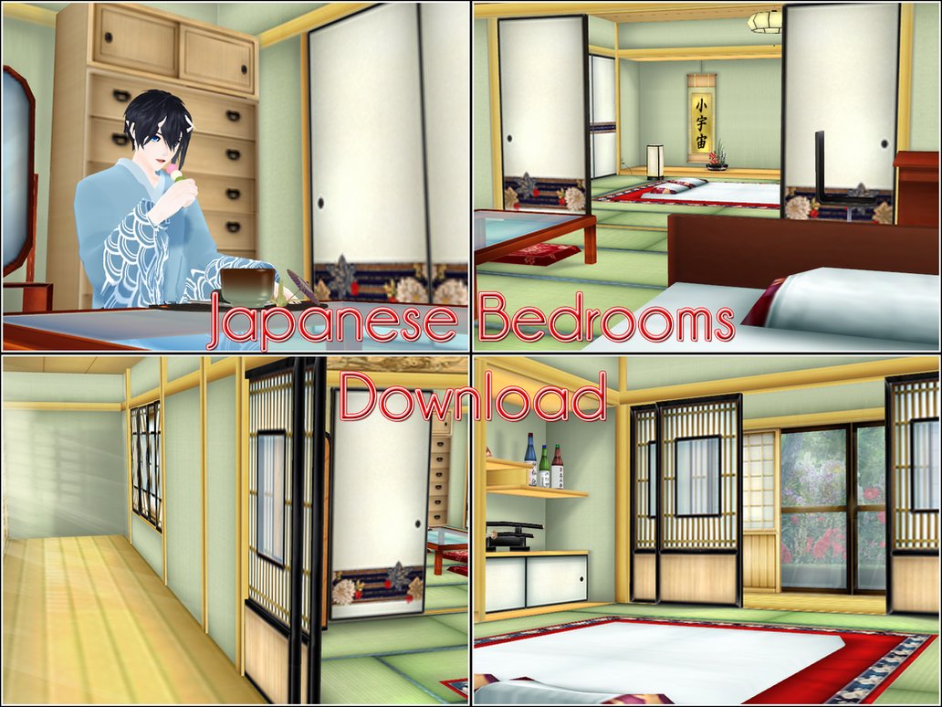 Washitsu Japanese Bedrooms Download By Kaahgome On DeviantArt